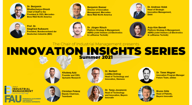 We Proudly Present our “Innovation Insights Series 2021”