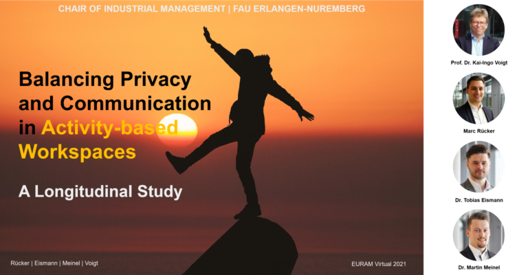 Research goes on even in times of Corona! Presentation of research results at the EURAM Conference 2021