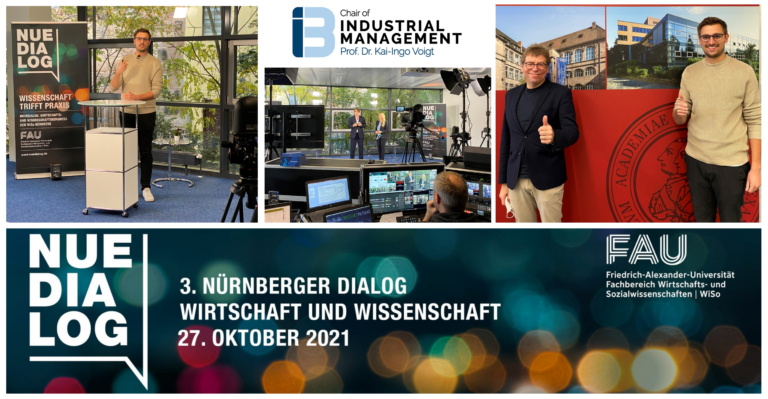 #NUEdialog: 2nd place at the Science Slam for the Chair of Industrial Management