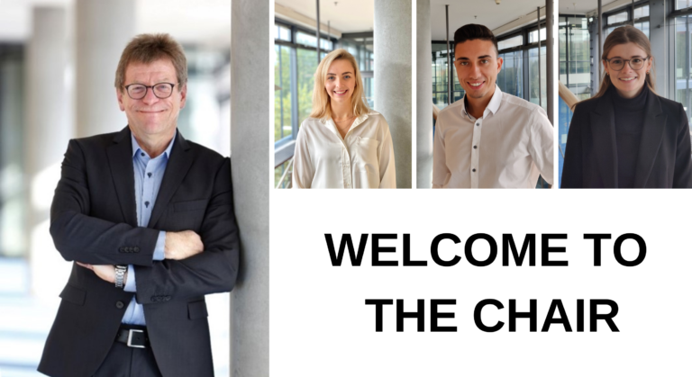 Prof. Voigt and his entire team welcome the new student assistants