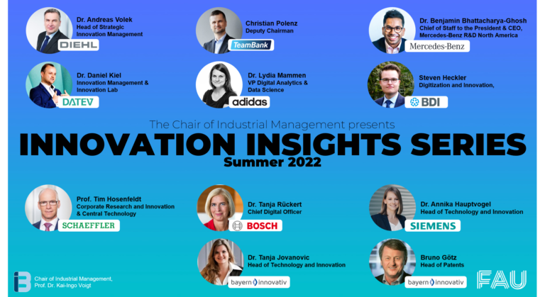We Proudly Present our “Innovation Insights Series 2022”