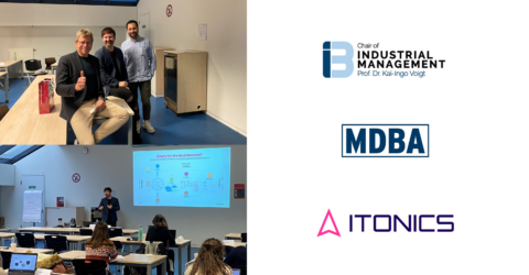 Towards entry "On-site „Digital Innovation and Business Models“ module starts with keynote by Dr. Christian Mühlroth, CEO ITONICS"