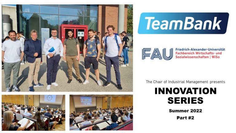 Innovation Insights Series #2 with Christian Polenz (Deputy Chairman & Chief Customer Officer @ TeamBank)