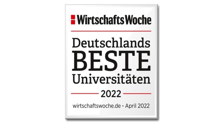 Once again top result for Industrial Engineering in the current WirtschaftsWoche ranking