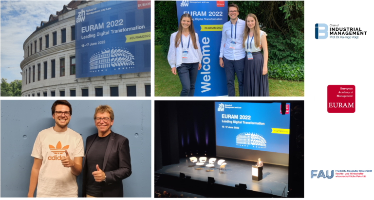 Research Findings presented on Prosocial Behavior and New Work at the EURAM Conference 2022 in Winterthur, Switzerland