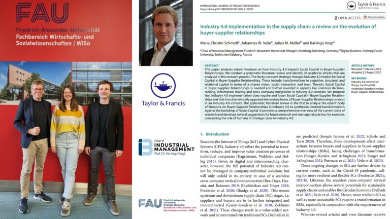 Latest research published in the International Journal of Production Research