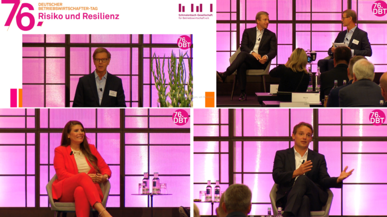 Prof. Dr. Stefan Asenkerschbaumer opens Schmalenbach Conference 2022 on „Risk and Resilience”