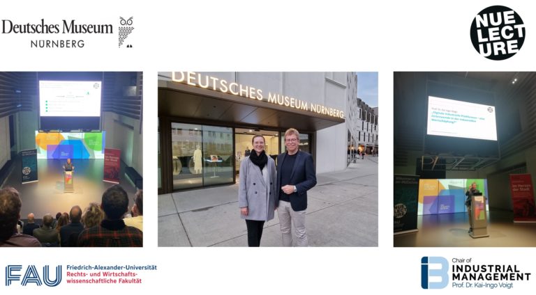 The NUElectures relaunched – with a captivating guest lecture by Prof. Voigt at the Zukunftsmuseum Nuremberg