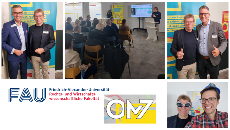 Captivating keynote speech by Prof. Voigt at the official opening of the OM7 Business Innovation Center in Nuremberg