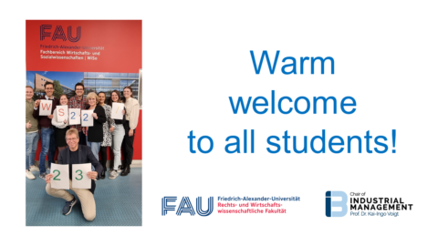 Towards entry "Warm welcome to the winter term 2022/23 – we are excited!"