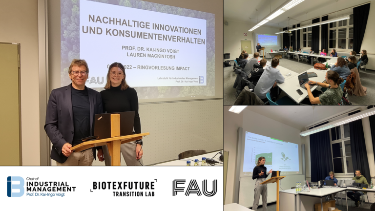 IMPACT Lecture Series: Presentation on Sustainable Innovation and Consumer Behavior