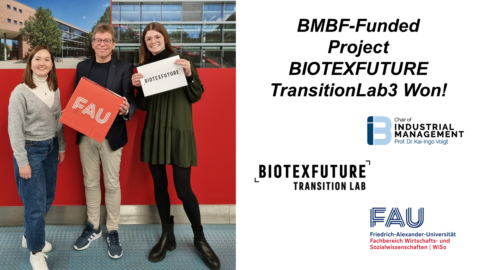 Towards entry "Further 2 years of BMBF-funded project BIOTEXFUTURE TransitionLab3 won!"