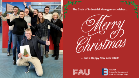 Towards entry "The Chair of Industrial Management wishes a very Merry Christmas!"