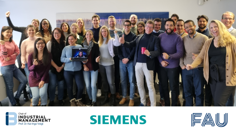 Siemens-FAU EMBA successfully completes the “Operations Management” module in Nuremberg!