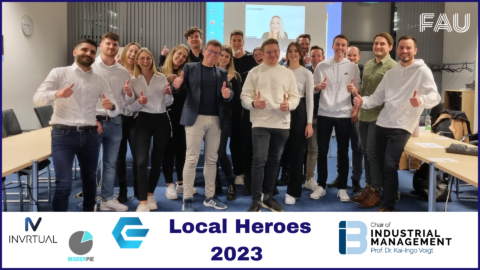 Towards entry "Local Heroes 2023: Students present successful business pitches for regional start-ups"