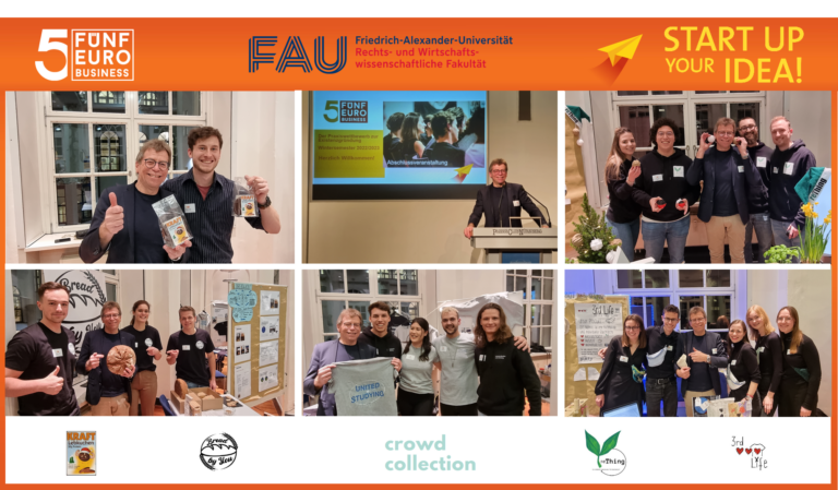 The path towards student‘s start-up: The Entrepreneurial Student Competition “5-Euro-Business” once again a great success