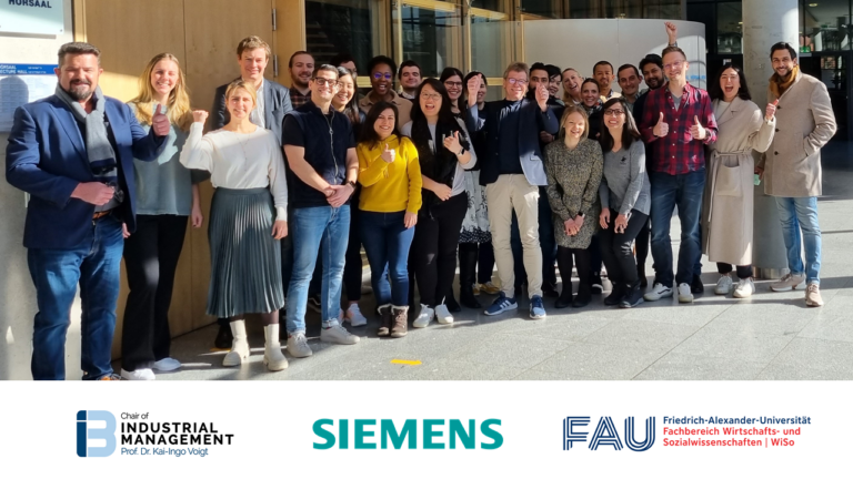 Siemens-FAU EMBA successfully completes “Data & Process Analytics” module @WiSo