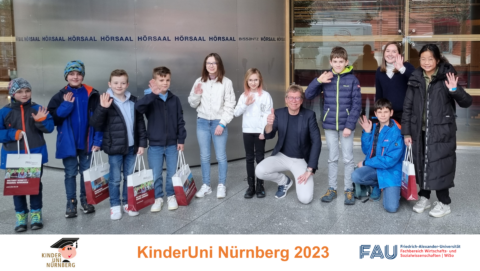 Towards entry "Insights into University Life and Entrepreneurship: Children discuss and learn with Prof. Voigt as part of the KinderUni Nürnberg"