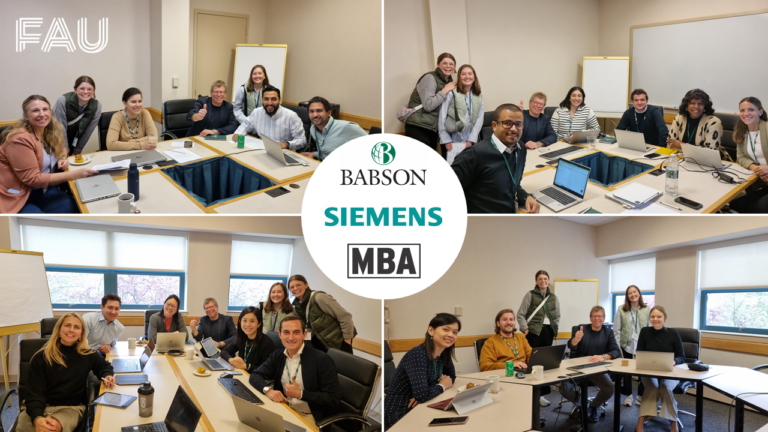 Dynamic Kick-off of “Finance” Module in FAU-Siemens-EMBA-Program @Babson College, Boston