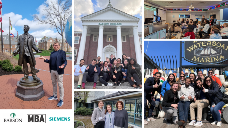 From all around the World to Wellesley: FAU-Siemens-EMBA successfully completes “Finance” Module at Babson College