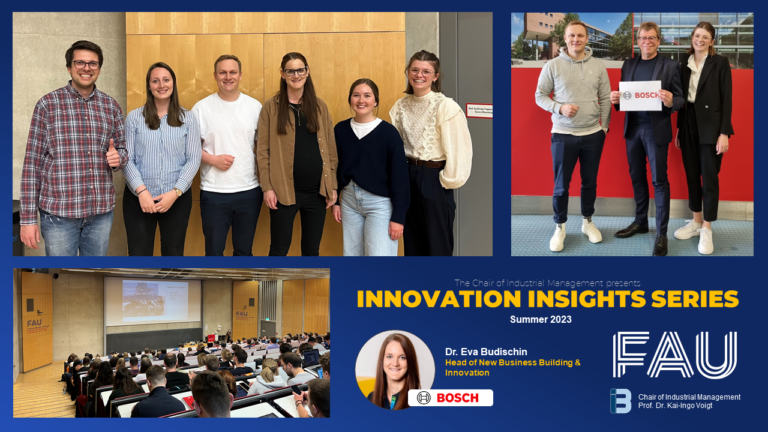 Innovation Insights Series #3 with Dr. Eva Budischin from Bosch