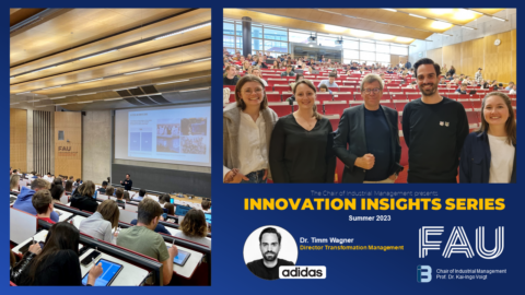 Towards entry "Innovation Insights Series #2 with Dr. Timm Wagner from adidas AG"