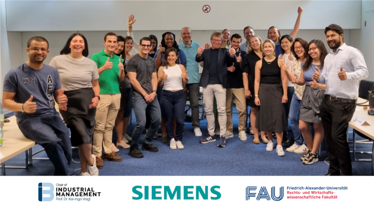 Siemens-FAU EMBA successfully completes “Controlling” module @WiSo