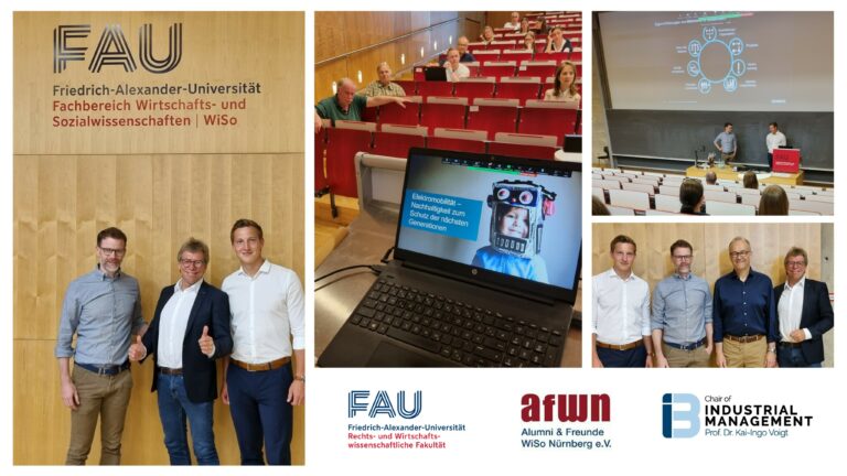 Captivating Talk on Electromobility and the Market of Loading Infrastructure moderated by Prof. Voigt