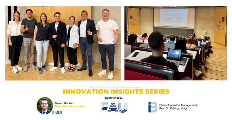 Innovation Insights Series #5 with Steven Heckler from BDI (Bundesverband der Deutschen Industrie e.V.)