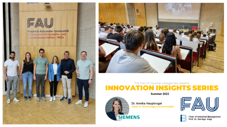Innovation Insights Series #4 with Dr. Annika Hauptvogel from Siemens