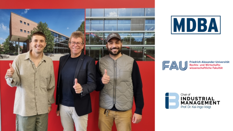 “Best Teacher Award” for “Digital Innovation & Business Models” in MDBA Class 2021-2023