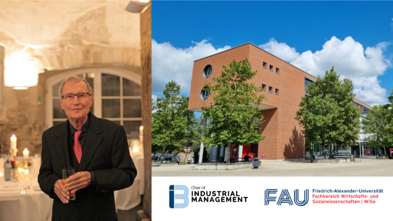 Memorial Birthday of Professor Dr. Werner Pfeiffer, former Head of our Chair