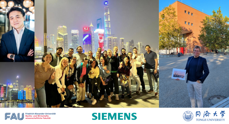 Good times in Shanghai: FAU Siemens EMBA studies Global Leadership Module at Tongji University