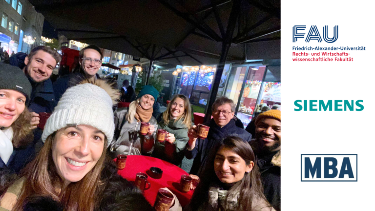 Strategy first, fun second: Siemens MBA Class Dives into Strategy followed by wonderful exchange @Nuremberg’s Enchanting Christmas Market