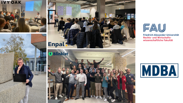 Learning from Entrepreneurs: MDBA Students visit Berlin-based Startups