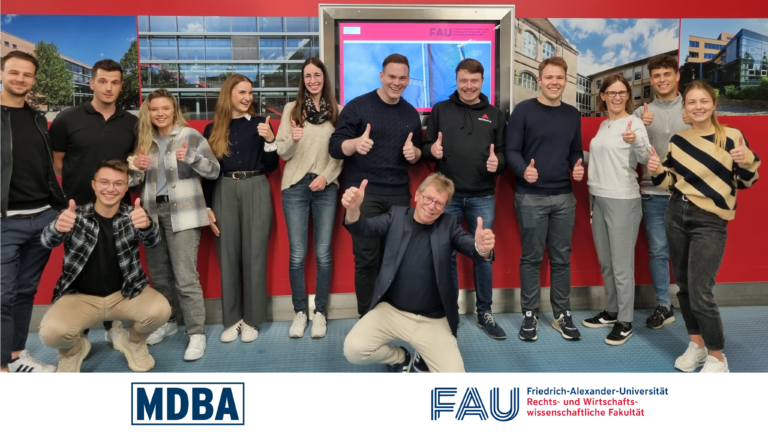 Successful Kick-Off of the new MDBA Class 2023-2025 at FAU