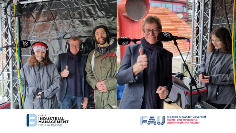 Hot questions and cold temperature: Funklust Radio Interview with Prof. Voigt on FAU WISO Campus