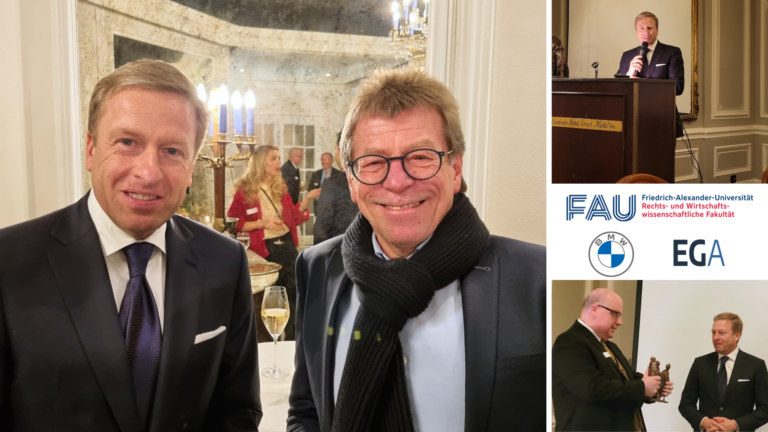 Prof. Oliver Zipse receives the Erich-Gutenberg-Award in Cologne