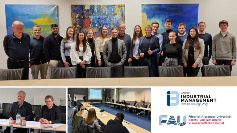 Compelling student presentations in our seminar with Prof. Heinrich v. Pierer