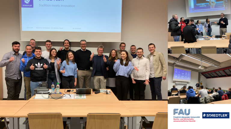 Innovating Writing Tools? Yes! Exciting Guest Lecture by Dr. Alexander Vyhnal, Head of R&D at STAEDTLER