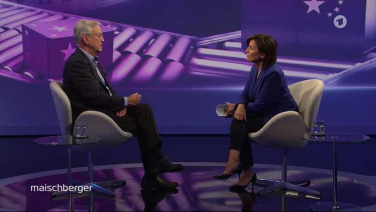 Honorary Professor Heinrich v. Pierer at Maischberger