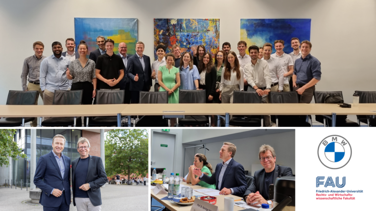 BMW CEO Prof. Oliver Zipse at FAU WiSo