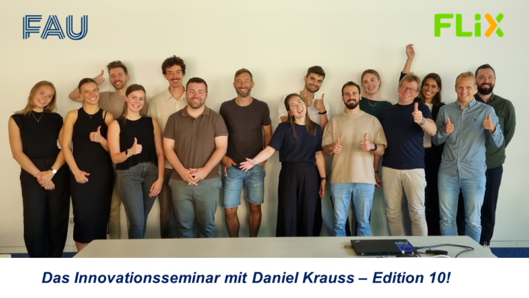 Final presentations in the 10th edition of the seminar with Daniel Krauss!