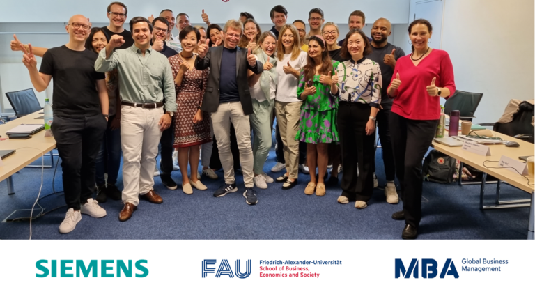 Siemens-FAU EMBA back in Nuremberg for the “Risk Management & Corporate Governance” Module