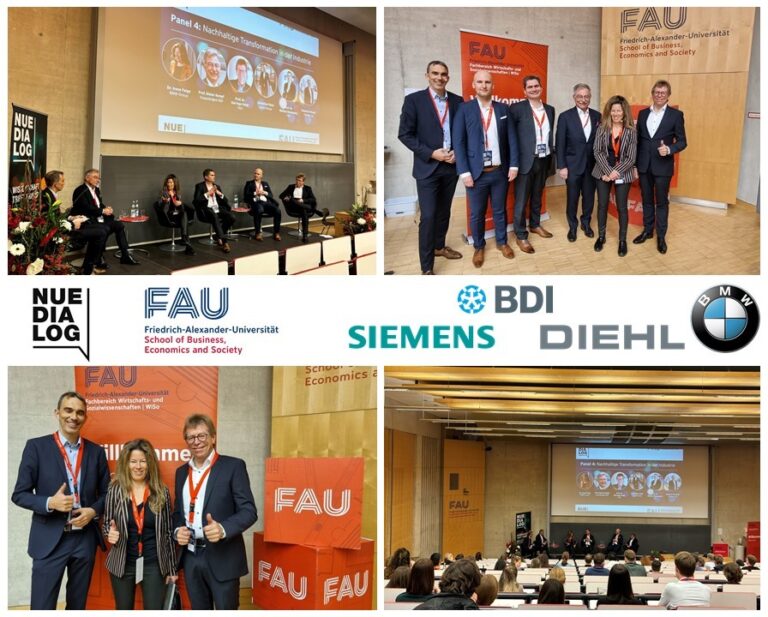 Remarkable discussion panel at NUEdialog 2024 on Sustainable Transition in Industry