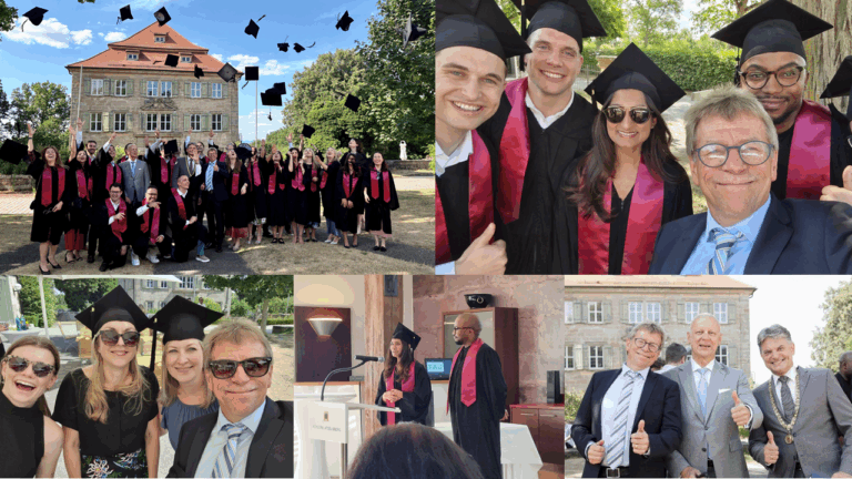 FAU-Siemens EMBA: Festive Graduation of Class #10 at Atzelsberg Castle
