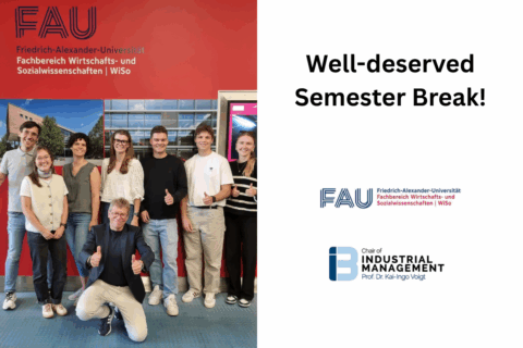 Towards entry "Well-deserved summer break!"