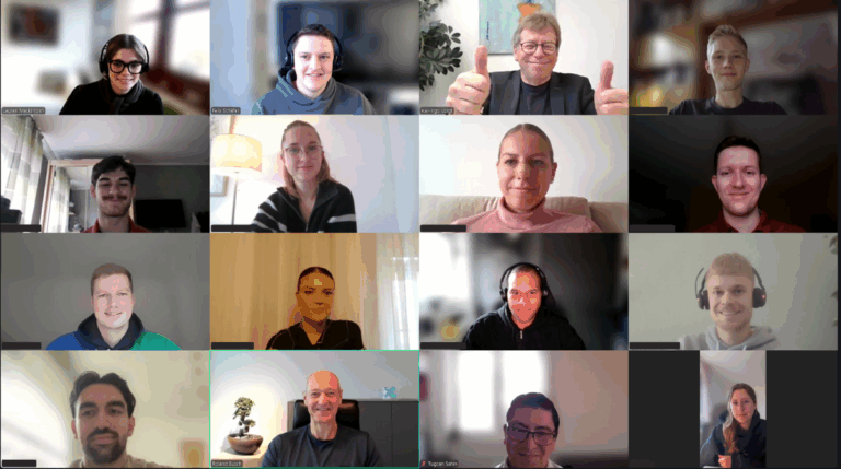 Great start to our Seminar with Dr. Roland Busch, President and CEO Siemens AG