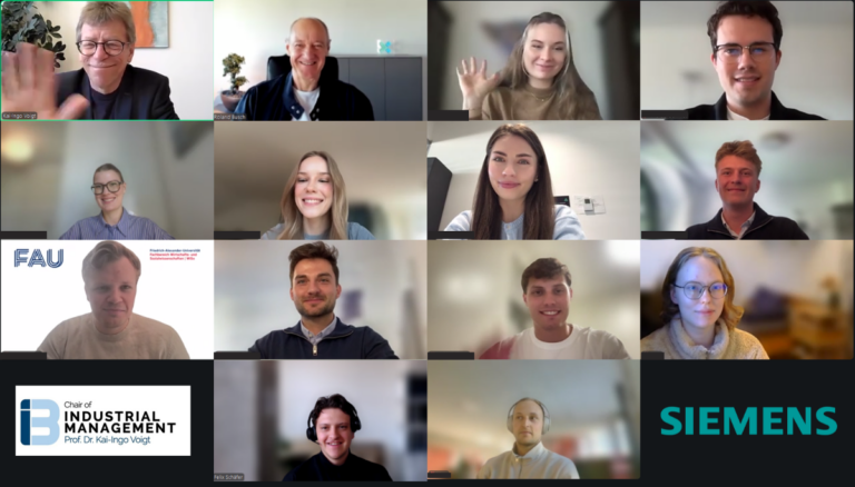 A great start to our Summer Seminar with Dr. Roland Busch, President and CEO of Siemens AG!