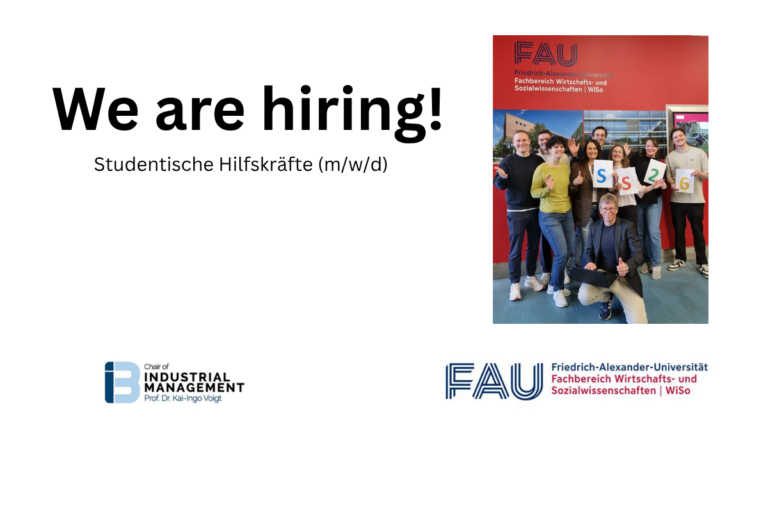 We are hiring – Student Research Assistant (HiWi, m/f/d)